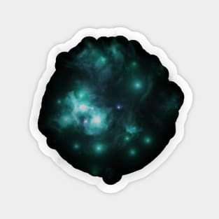 Blue stars and cosmos Sticker